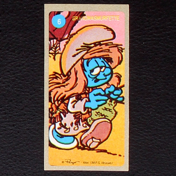 Smurfs No. 6 dunkin Bubble Gum