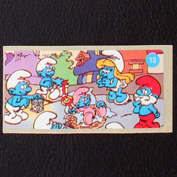Smurfs No. 13  dunkin Bubble Gum