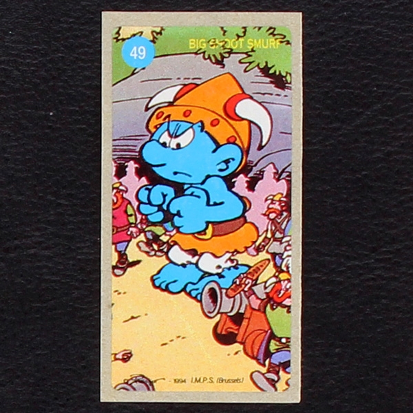 Smurfs No. 49 dunkin Bubble Gum