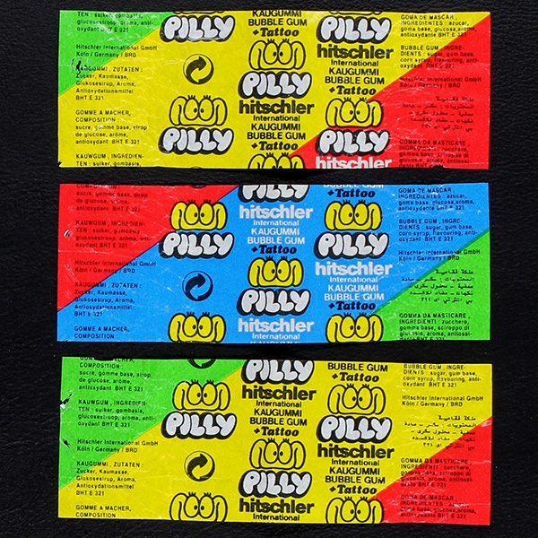 Pilly Hitschler Bubble Gum - Wrapper