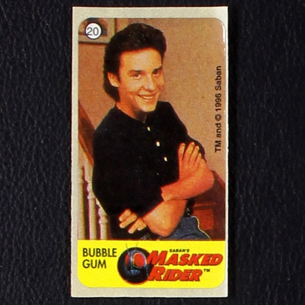 Masked Rider No. 20 Vidal Bubble Gum Sticker