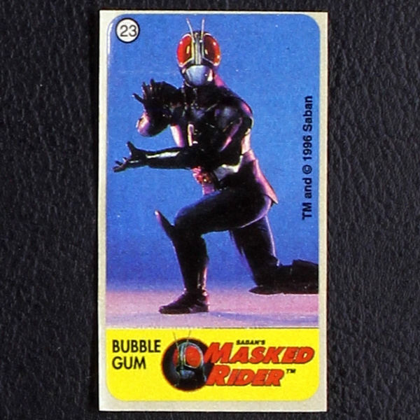 Masked Rider No. 23 Vidal Bubble Gum Sticker