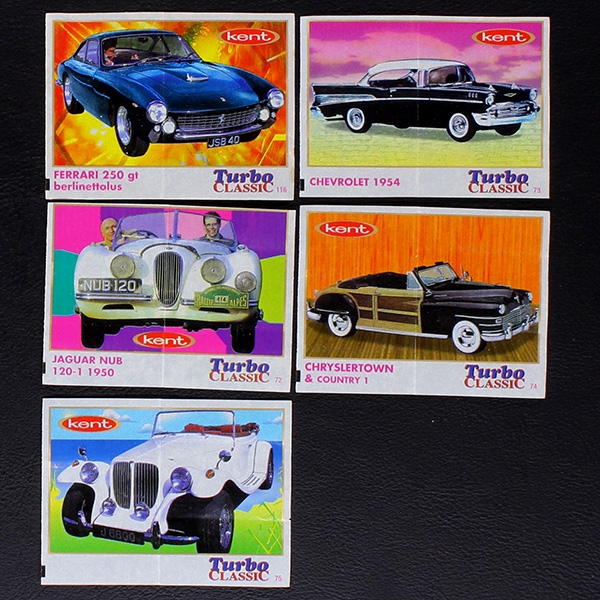 Turbo Classic Kent - 29 Kaugummi Bilder