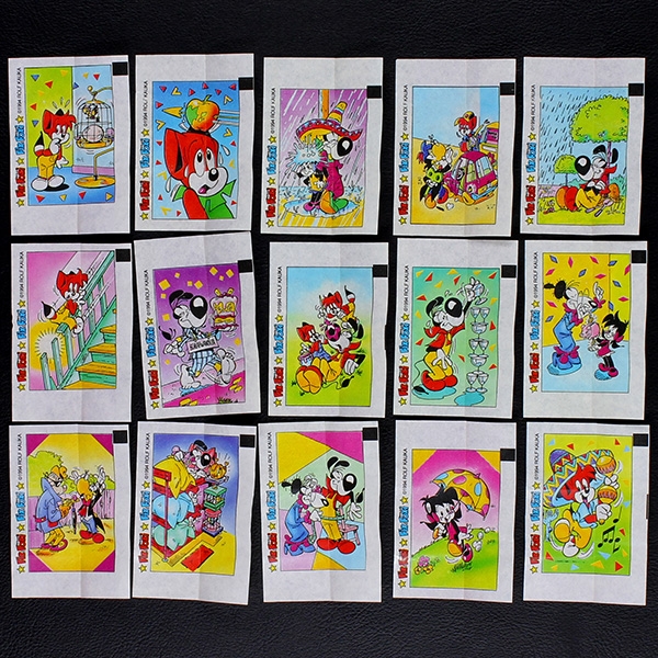 Fix und Foxi Hitschler - 15 Kaugummi Bilder