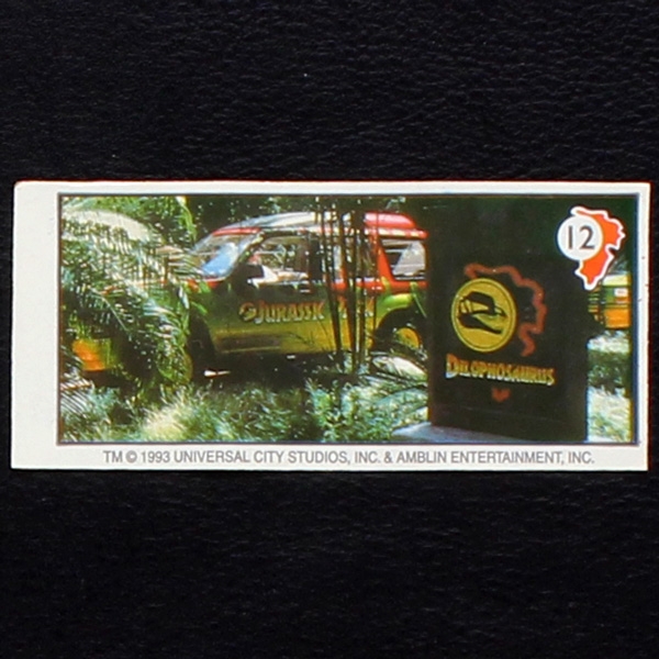 Jurassic Park No. 12 Topps Sticker