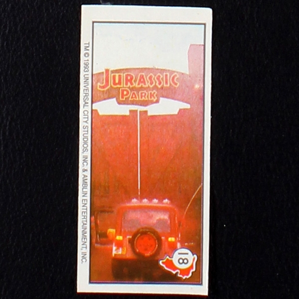 Jurassic Park No. 18 Topps Sticker