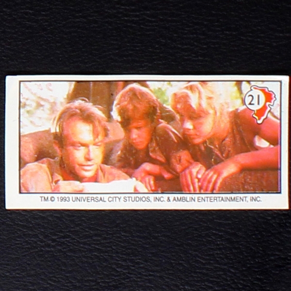 Jurassic Park No. 21 Topps Sticker
