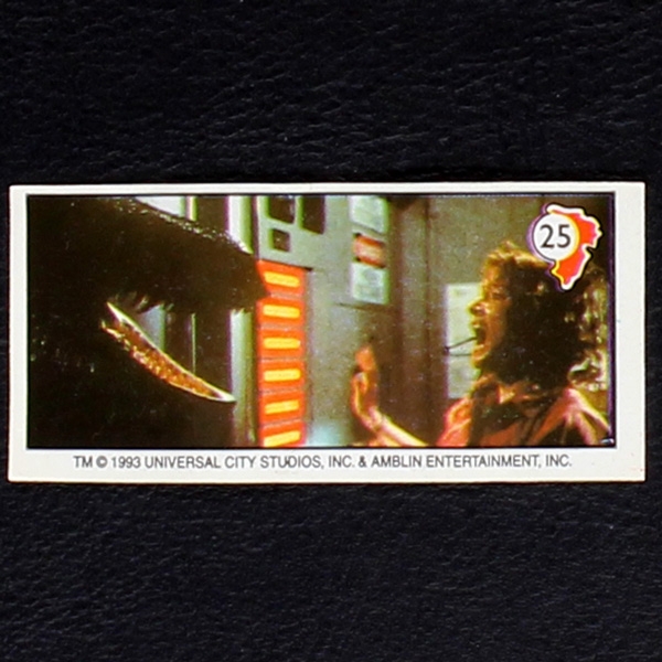Jurassic Park No. 25 Topps Sticker