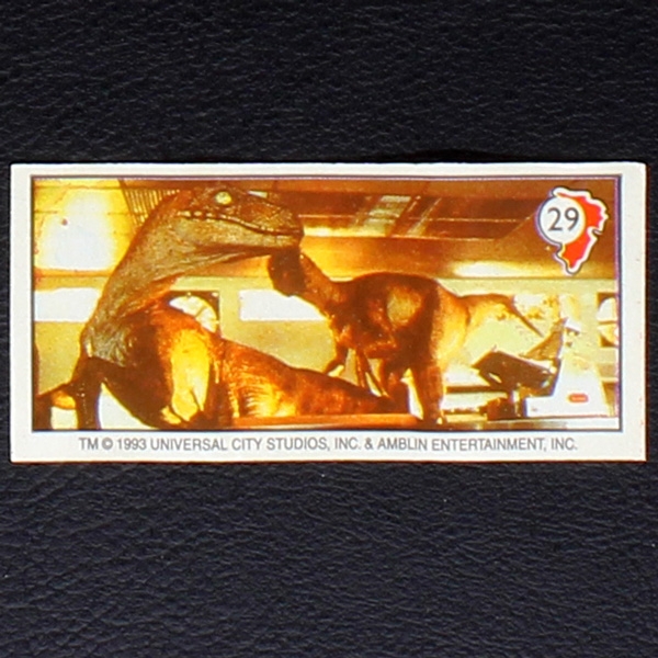 Jurassic Park No. 29 Topps Sticker