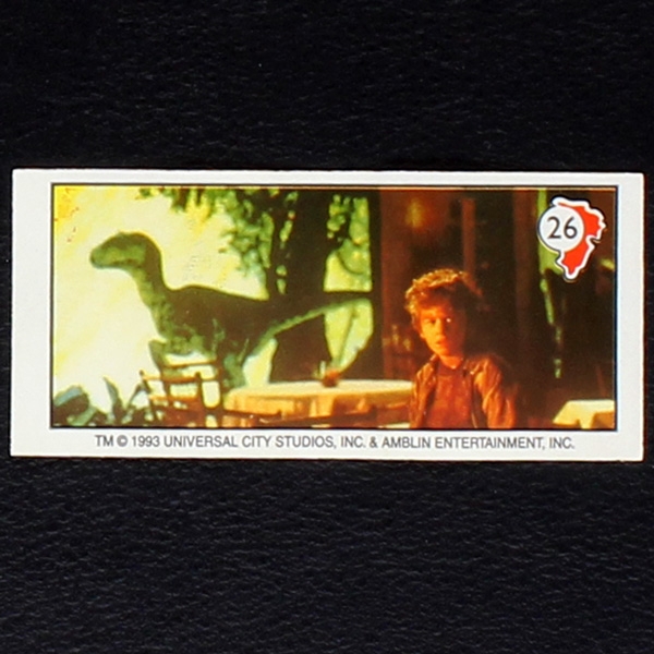 Jurassic Park No. 26 Topps Sticker