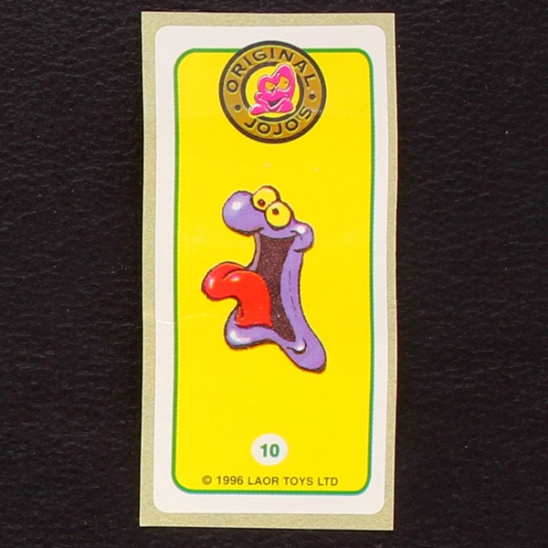Jojo's No. 10 Gogos - Crazy Bones Bubble Gum Sticker