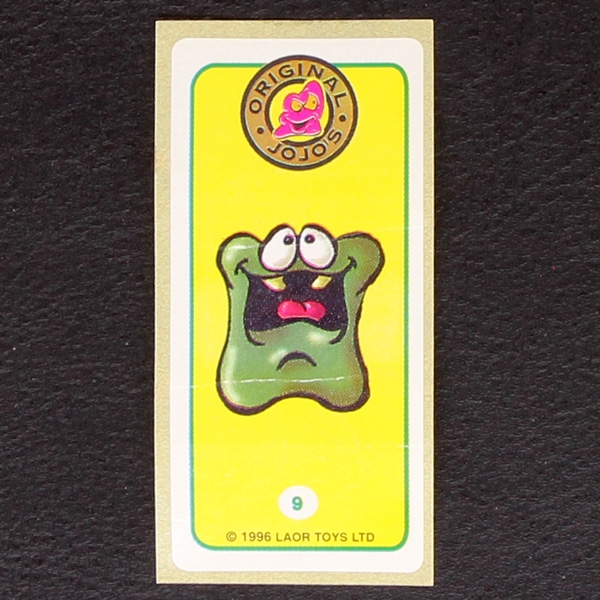 Jojo's No. 9  Gogos - Crazy Bones Bubble Gum Sticker