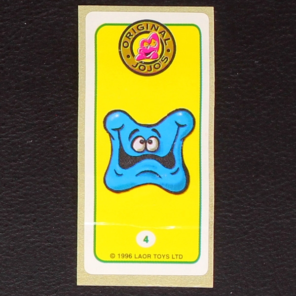 Jojo's No. 4 Gogos - Crazy Bones Bubble Gum Sticker