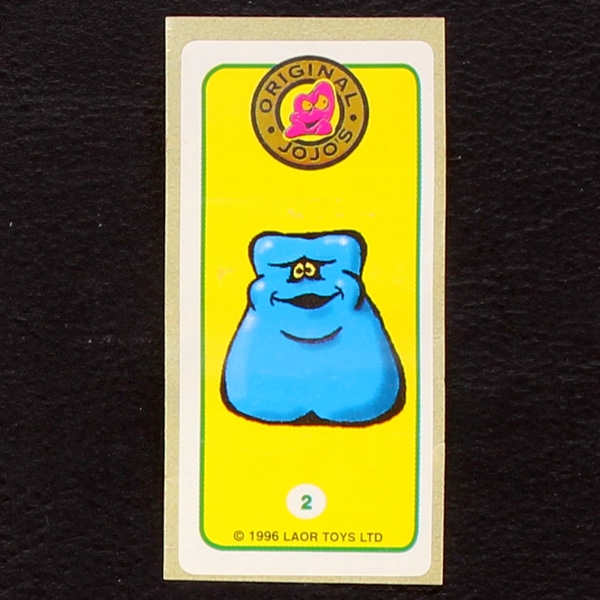 Jojo's No. 2 Gogos - Crazy Bones Bubble Gum Sticker