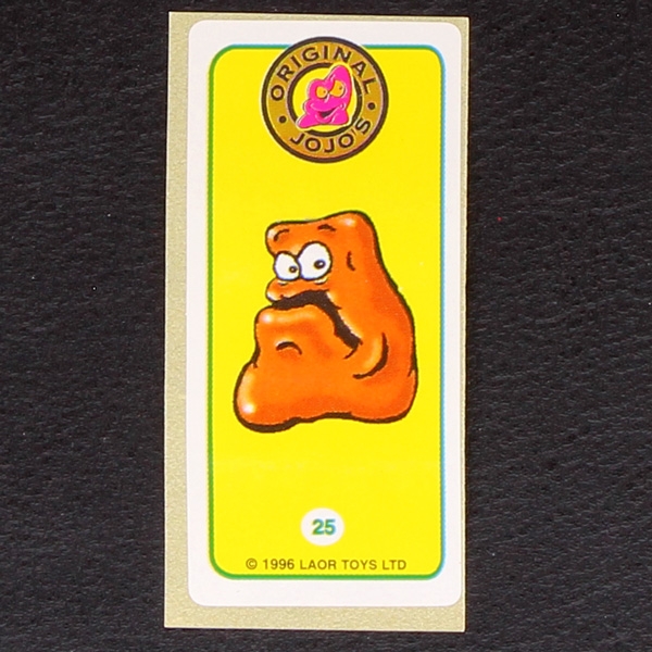 Jojo's No. 25 Gogos - Crazy Bones Bubble Gum Sticker