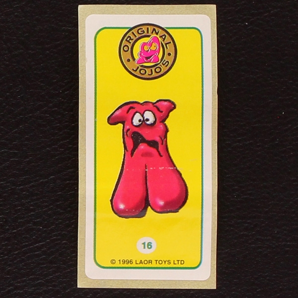 Jojo's No. 16 Gogos - Crazy Bones Bubble Gum Sticker