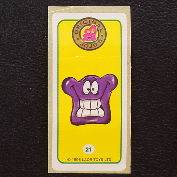 Jojo's No. 21 Gogos - Crazy Bones Bubble Gum Sticker