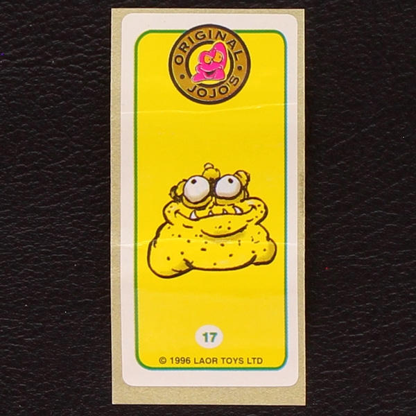 Jojo's No. 17 Gogos - Crazy Bones Bubble Gum Sticker