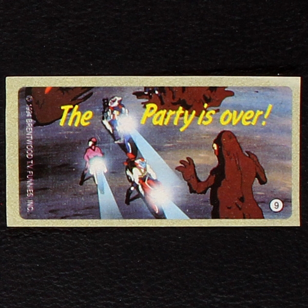 Biker Mice No. 9 dunkin Bubble Gum Sticker