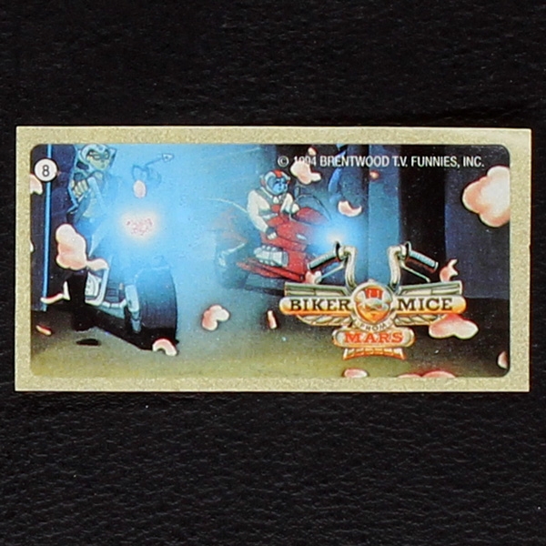 Biker Mice No. 8 dunkin Bubble Gum Sticker