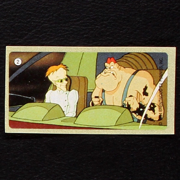 Biker Mice No. 2 dunkin Bubble Gum Sticker