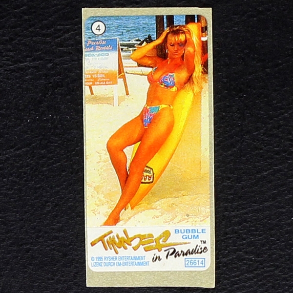 Thunder in Paradise No. 4 Vidal Bubble Gum Sticker