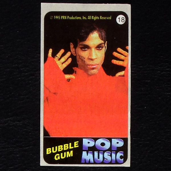 Prince Pop Music Kuroczik Vidal Bubble Gum Sticker