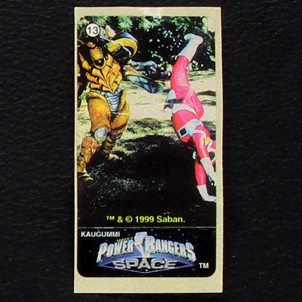 Power Ranger Space No. 13 Kuroczik Vidal Bubble Gum Sticker