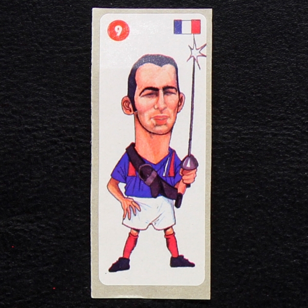 Crazy Football No. 9 dunkin Bubble Gum Sticker