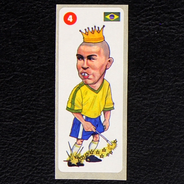 Crazy Football No. 4 dunkin Bubble Gum Sticker