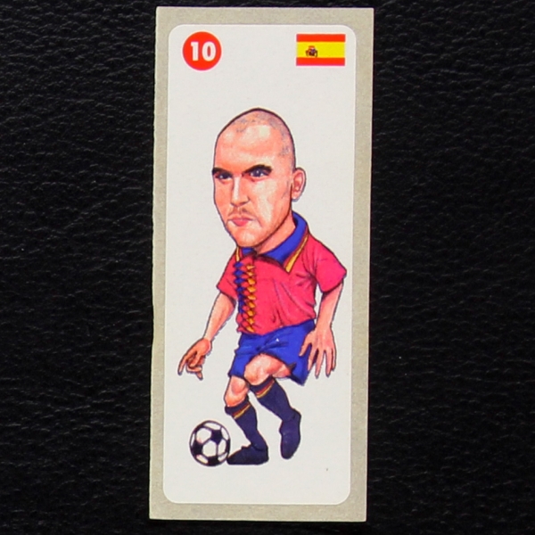 Crazy Football No. 10 dunkin Bubble Gum Sticker