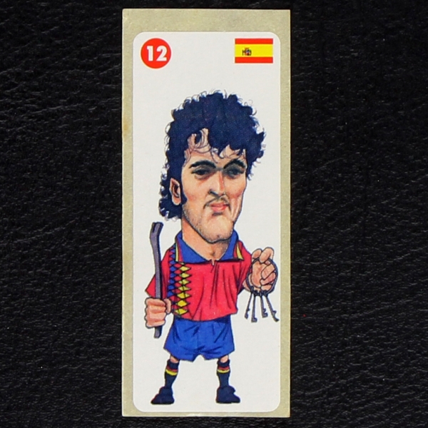 Crazy Football No. 12 dunkin Bubble Gum Sticker