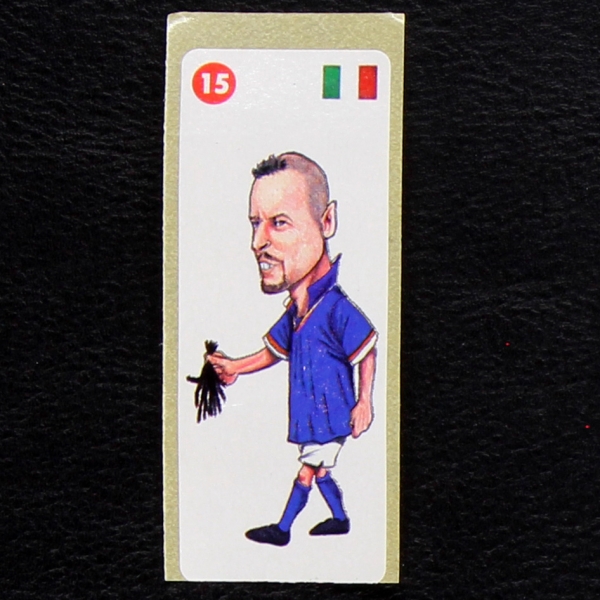 Crazy Football No. 15 dunkin Bubble Gum Sticker