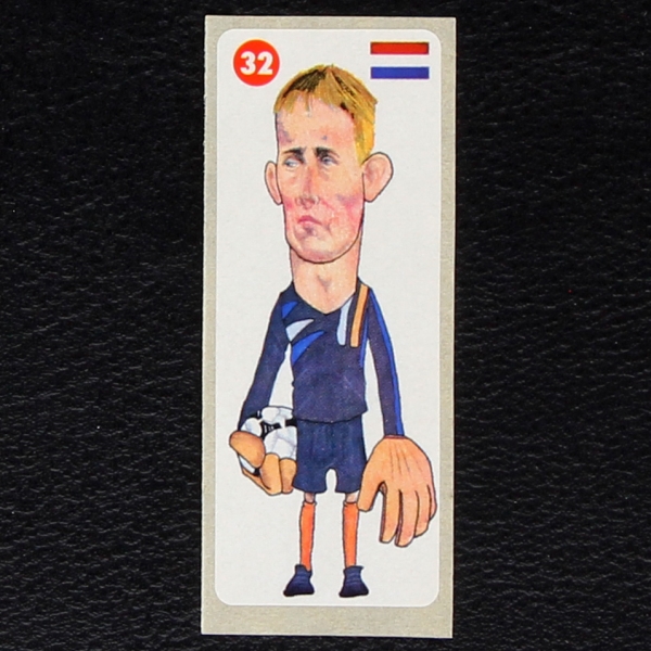 Crazy Football No. 32 dunkin Bubble Gum Sticker