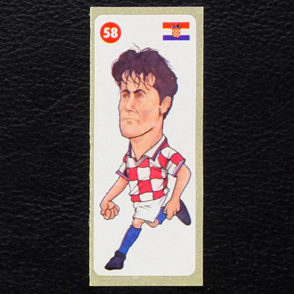 Crazy Football No. 58 dunkin Bubble Gum Sticker