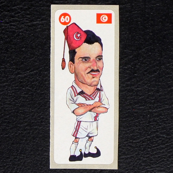 Crazy Football No. 60 dunkin Bubble Gum Sticker