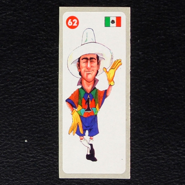 Crazy Football No. 62 dunkin Bubble Gum Sticker