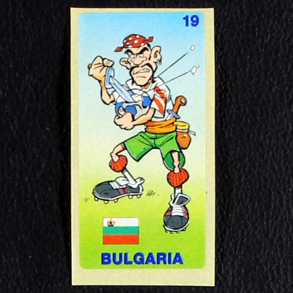 World Football 1994 No. 19 dunkin Bubble Gum Sticker