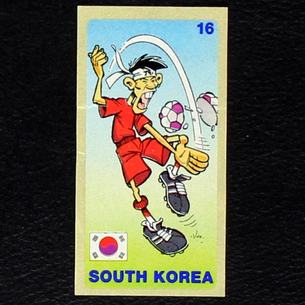 World Football 1994 No. 16 dunkin Bubble Gum Sticker