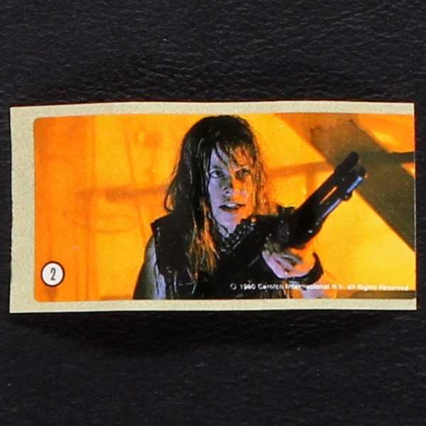Terminator 2 No. 2 dunkin Bubble Gum Sticker