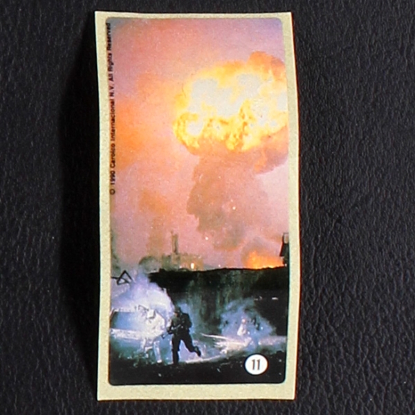 Terminator 2 No. 11 dunkin Bubble Gum Sticker