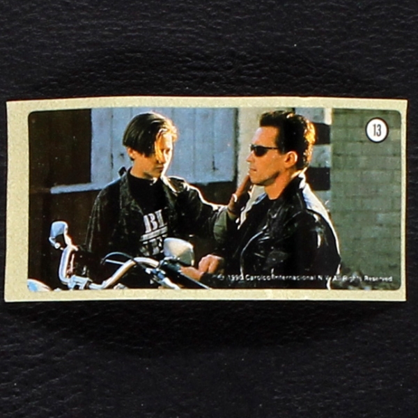 Terminator 2 No. 13 dunkin Bubble Gum Sticker