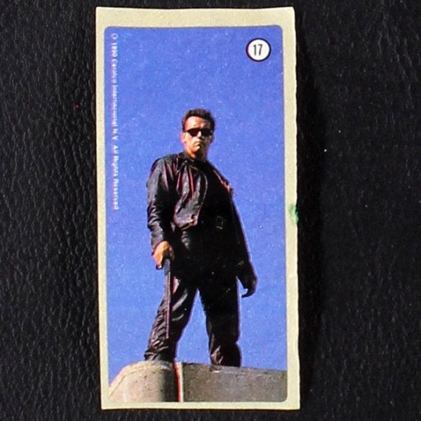 Terminator 2 No. 17 dunkin Bubble Gum Sticker
