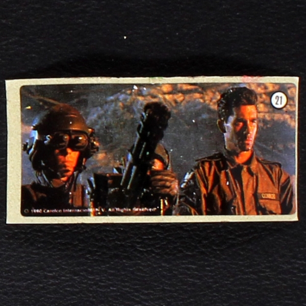 Terminator 2 No. 21 dunkin Bubble Gum Sticker