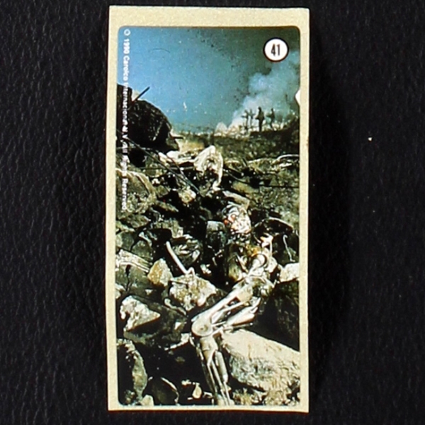 Terminator 2 No. 41 dunkin Bubble Gum Sticker