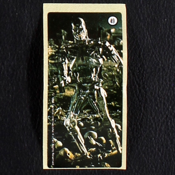 Terminator 2 No. 49 dunkin Bubble Gum Sticker