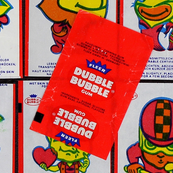 Dubble Bubble Fleer chewing gum picture - Bubble Gum