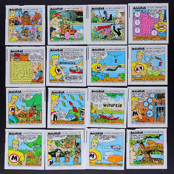 bigout Malabar chewing gum picture + wrapper