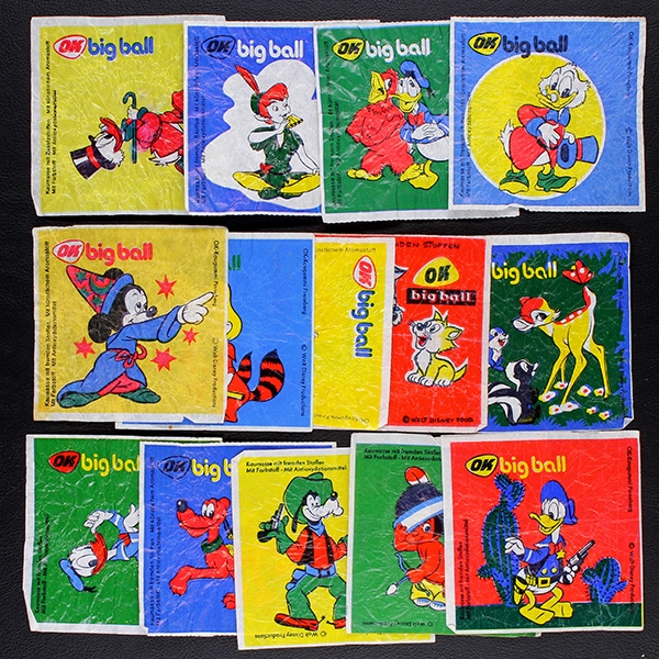 OK Big Ball Disney 33 chewing gum picture - Bubble Gum