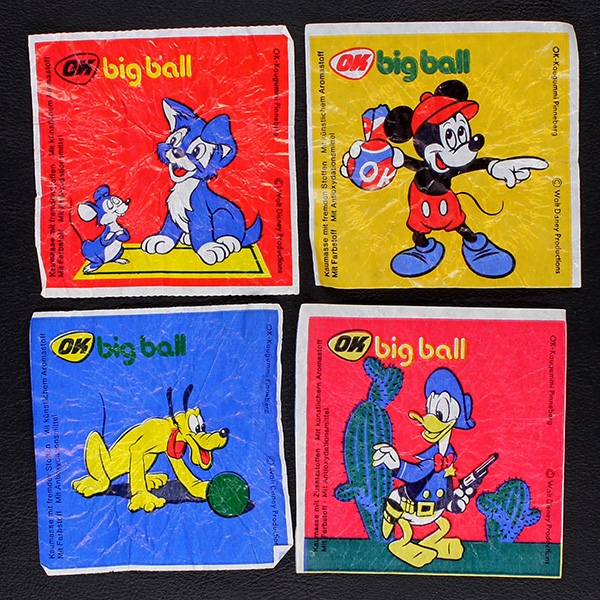 OK Big Ball Disney 33 chewing gum picture - Bubble Gum